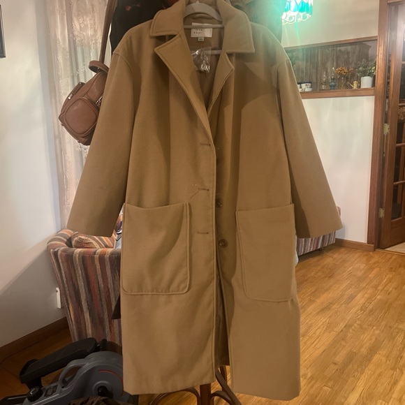 Jackets & Blazers - Tan Women's Coat